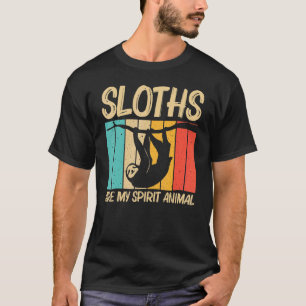 Sloth For Men Women Lazy Sloth Animal 4 T-Shirt