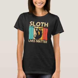 Sloth For Men Women Lazy Sloth Animal T-Shirt