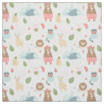 Sloth &amp; Friends Pattern Fabric