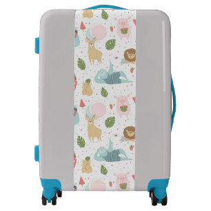 Sloth & Friends Pattern Luggage