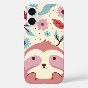 Sloth Garden Peaceful Jungle iPhone 16 Case