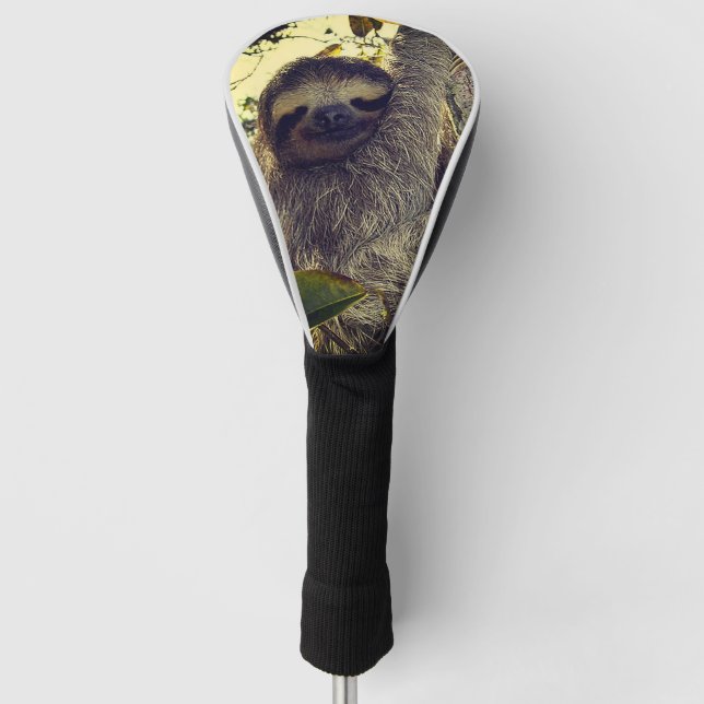 sloth golf head cover (Front)