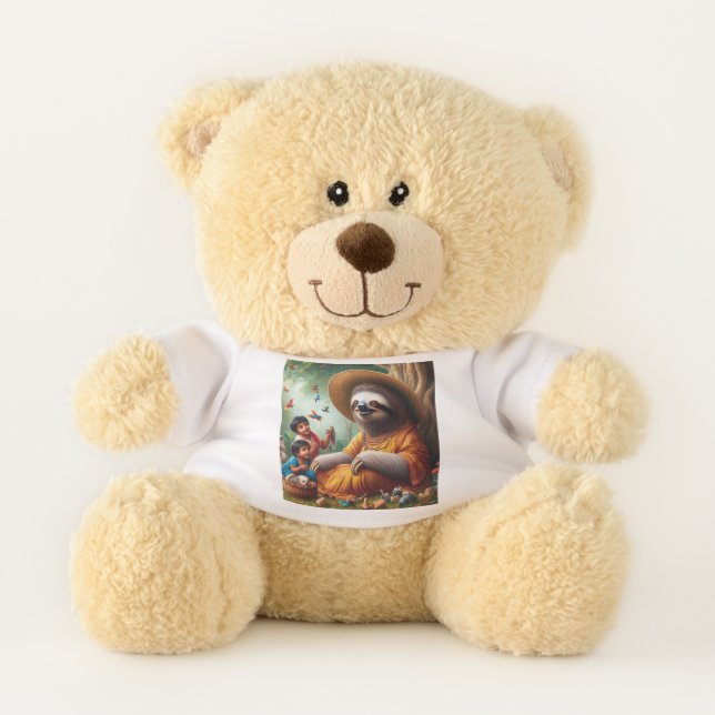 Sloth Grandma Teddy Bear (Front)