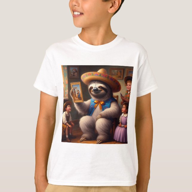 Sloth Grandpa T-Shirt (Front)