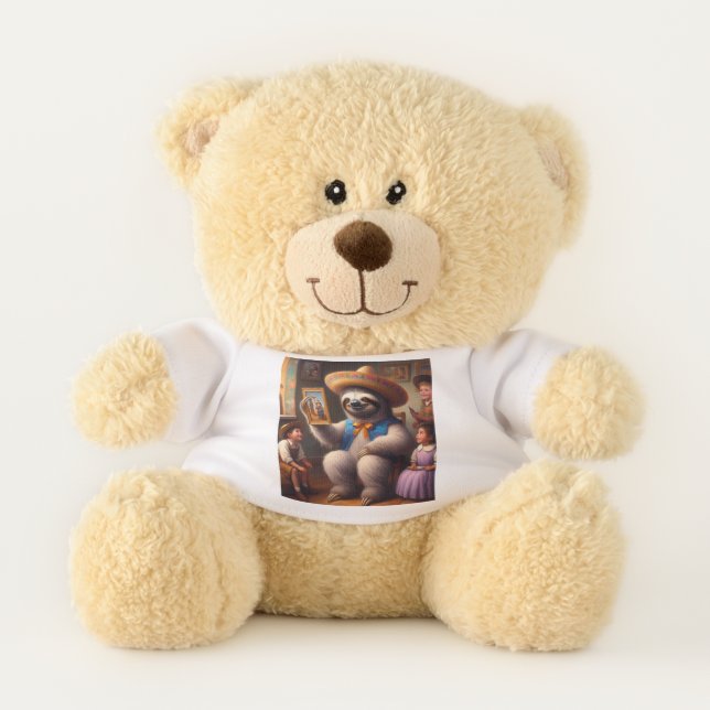 Sloth Grandpa Teddy Bear (Front)