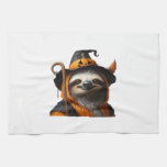 Sloth Halloween Classic T-Shirt Kitchen Towel