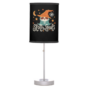 Sloth Halloween Goals Classic T-Shirt Table Lamp