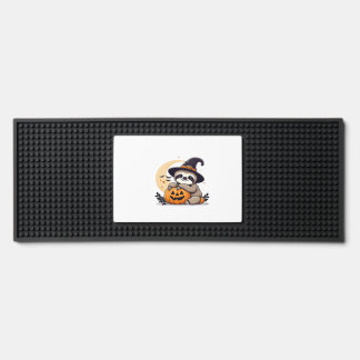 Sloth Halloween Motif Cute Classic T-Shirt Bar Mat