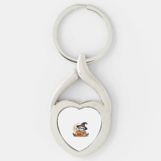 Sloth Halloween Motif Cute Classic T-Shirt Keychain