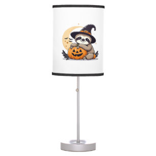 Sloth Halloween Motif Cute Classic T-Shirt Table Lamp
