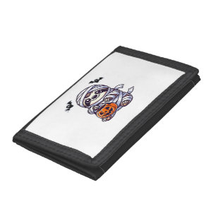 Sloth Halloween Mummy Kids Women Men Sloth Classic Tri-fold Wallet