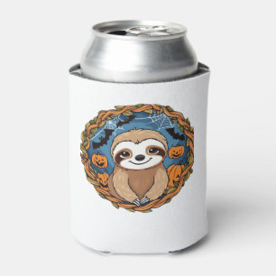 sloth, halloween, october, autumn, thanksgiving Ov Can Cooler