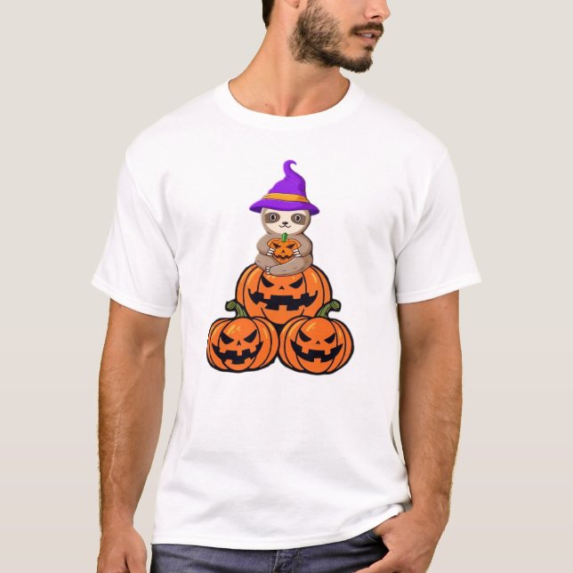 Sloth Halloween Premium T-Shirt (Front)
