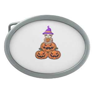 Sloth Halloween Premium T-Shirt Belt Buckle