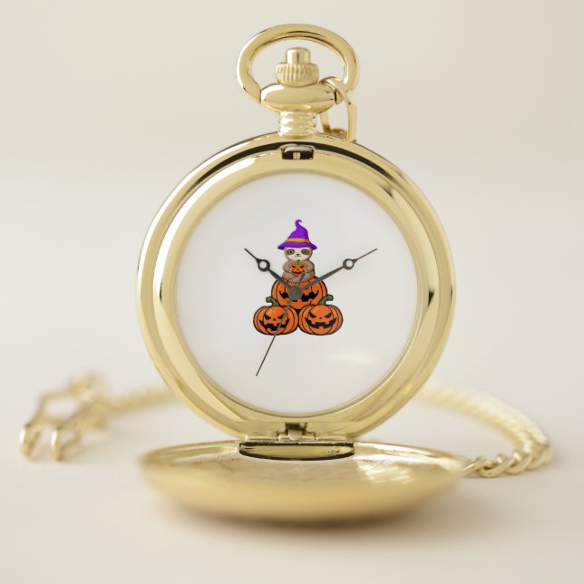 Sloth Halloween Premium T-Shirt Pocket Watch (Inside)