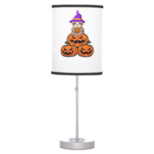 Sloth Halloween Premium T-Shirt Table Lamp