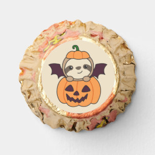 Sloth Halloween Pumpkin Bat Costume Reese's Peanut Butter Cups