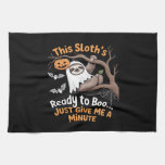 Sloth Halloween Sloths Cute Bat Vampire Essential  Kitchen Towel