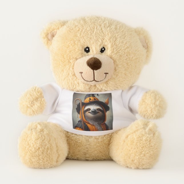 Sloth Halloween Teddy Bear (Front)