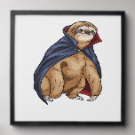Sloth Halloween Vampire Classic T-Shirt Peel And Stick Photo Tile