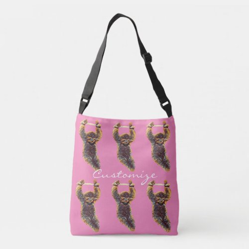 Sloth Hanging Out Thunder_Cove Crossbody Bag
