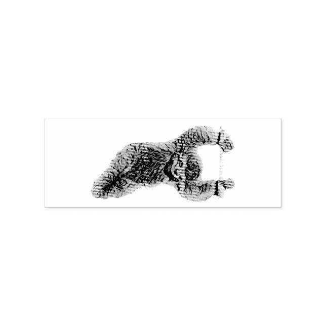 Sloth Hanging Out Thunder_Cove Rubber Stamp (Imprint)