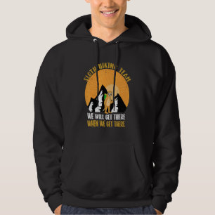 Sloth Hiking Team Lazy Sloth Vintage Hoodie