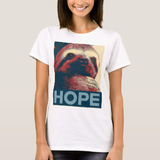 Sloth Hope poster T-Shirt