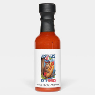 Sloth Hot Dog 4th of July BBQ Hot Sauces