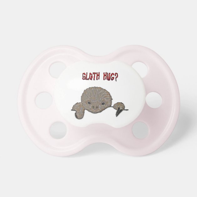 sloth pacifier