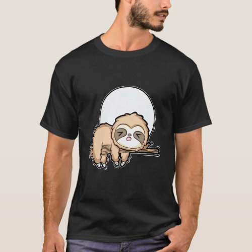 Sloth I Baby Animal Sleeping Animal Partner T-Shirt