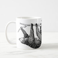 Sloth Illustration Mug