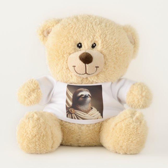 Sloth in Ancient Rome Teddy Bear (Front)