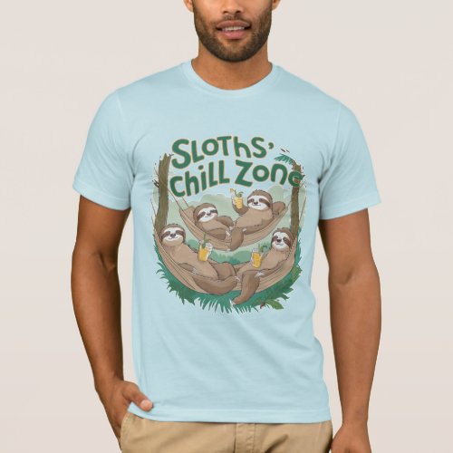 Sloth Inspiration Motivation Encouragement Slothy T_Shirt