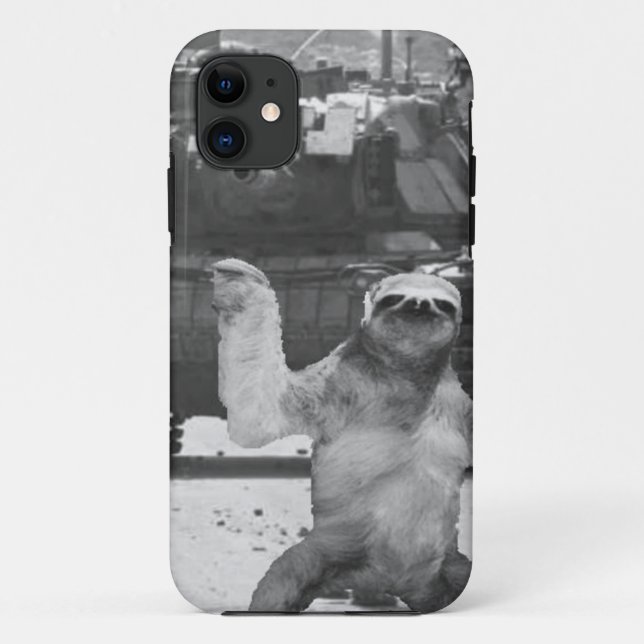 Sloth Iphone case (Back)