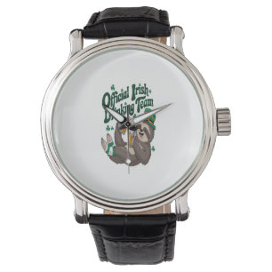 Sloth Irish Drinking St Patrick's Day Watch