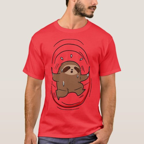 Sloth Jump Roping T_Shirt