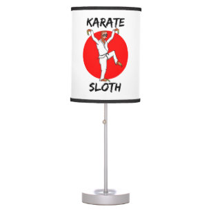 Sloth Karate Table Lamp