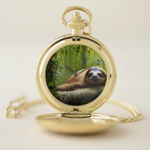 Sloth Lazy Afternoon, Pocket Watch