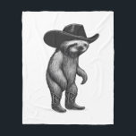 Sloth Lazy Sleepy Sloth Fleece Blanket<br><div class="desc">Sloth Lazy Sleepy Sloth</div>