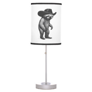 Sloth Lazy Sleepy Sloth Table Lamp