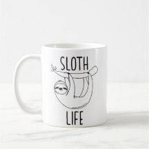 Sloth Life Mug