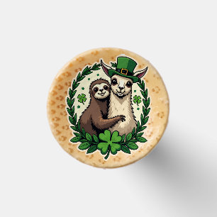 Sloth Llama St Patricks Day Vintage Lucky Tee 2 Golf Tees