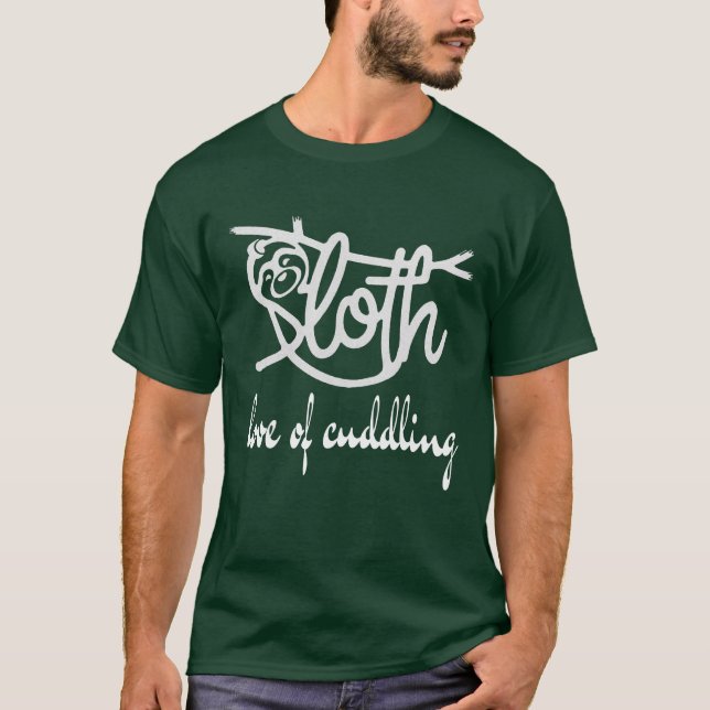 Sloth Love of Cuddling 1 T-Shirt (Front)