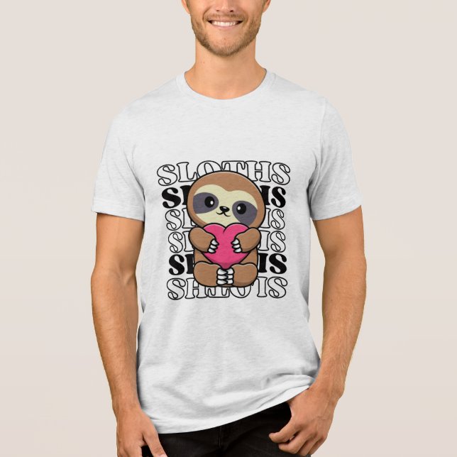 Sloth lover shirt (Front)