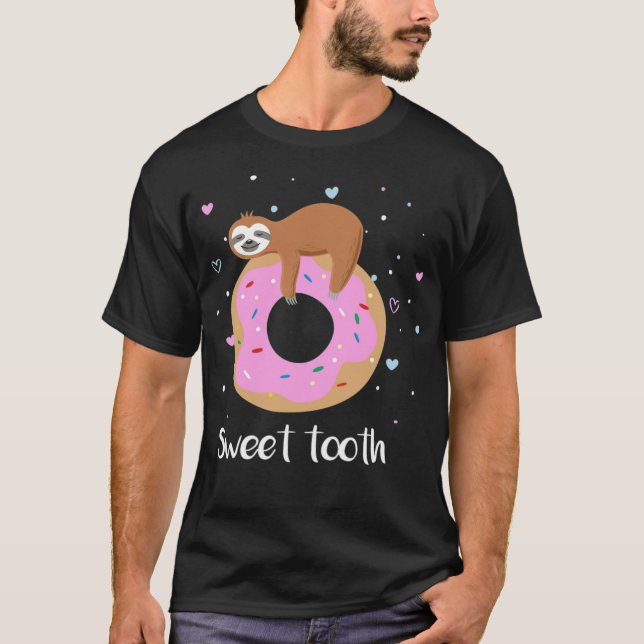 Sloth Loves skateboard archaeology  T-Shirt (Front)