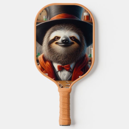 Sloth Mad Scientist Pickleball Paddle