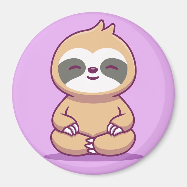 Sloth Magnet (Front)