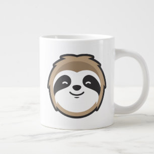 Sloth Mascot Giant Coffee Mug