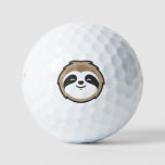 Sloth Mascot Golf Balls at Zazzle